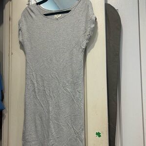Lou & Grey Soft Gray Jersey dress